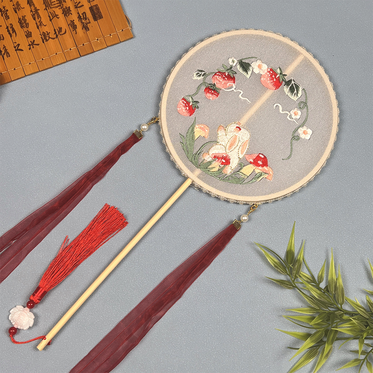 딸기토끼-둥근-중형