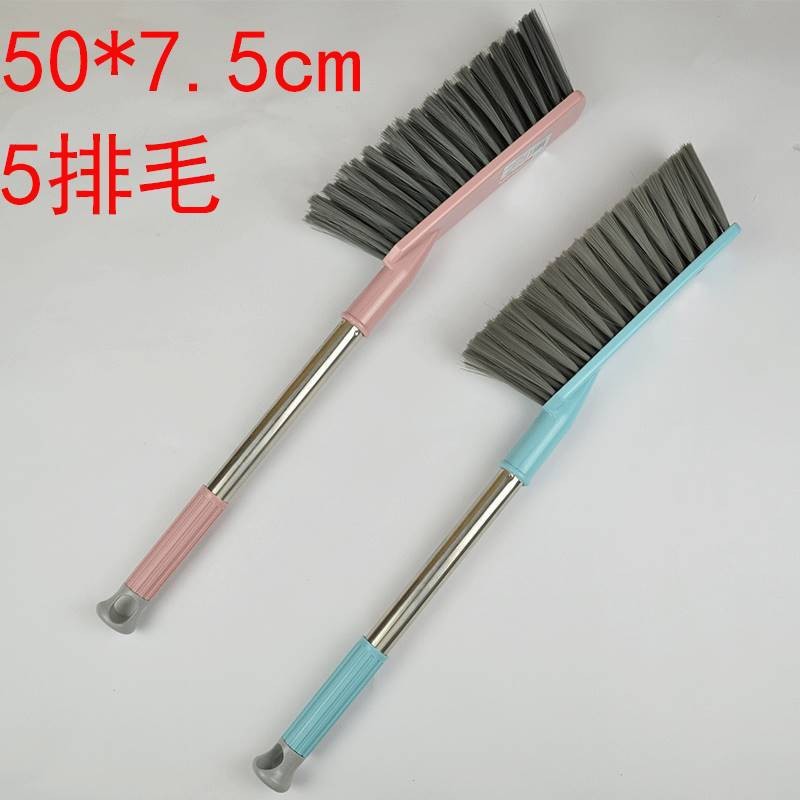 長い毛のブラシ、硬い毛、長い柄のベッド掃除用ダストブラシ、自宅の寝室のソファ、カーペット、ベッド掃除用|undefined