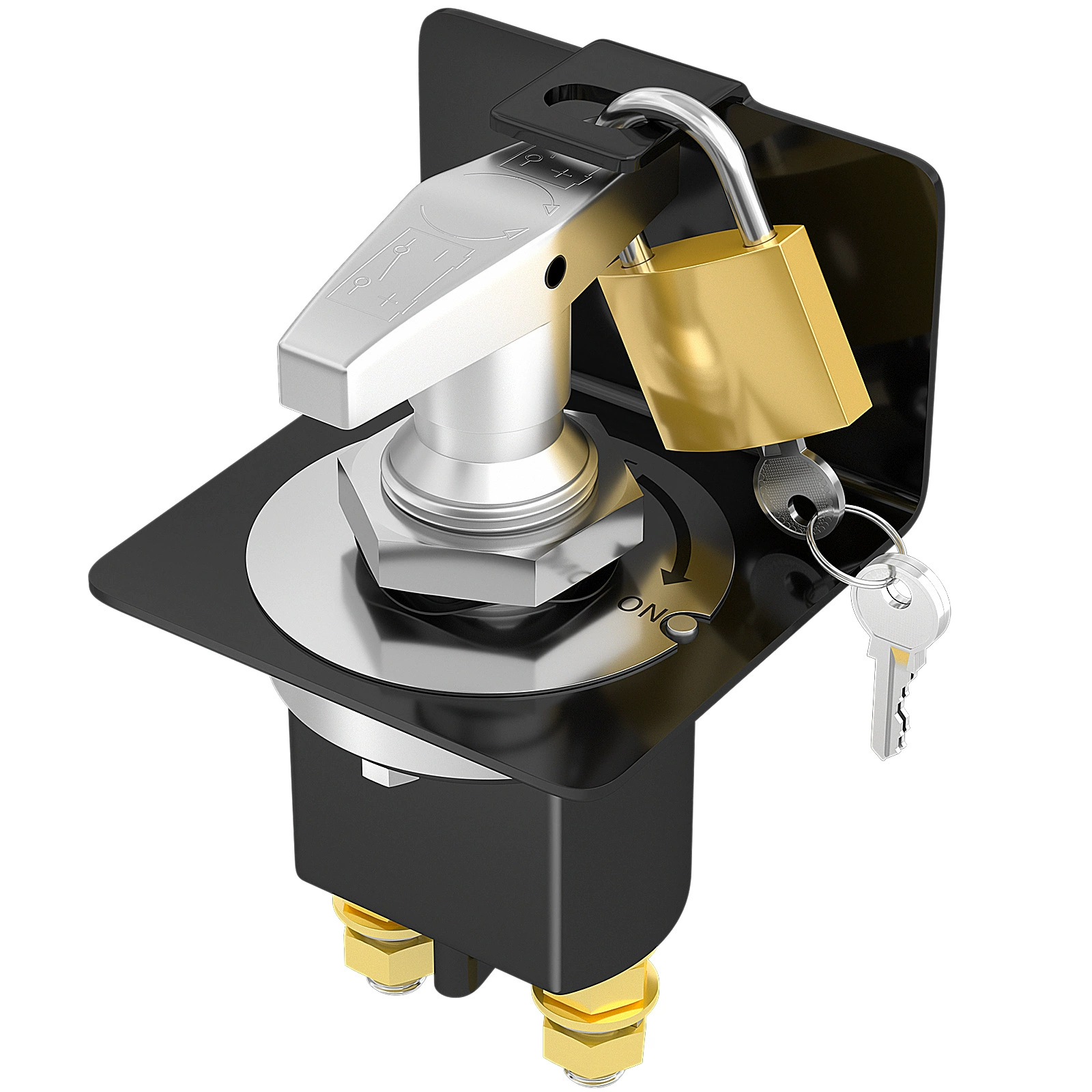 ASW-A808 выключатель автомобильной батареи выключатель автомобильной батареи с держателем металлический корпус переключатель батареи