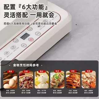 电蒸锅多功能家用蒸锅大容量三层蒸箱早餐机蒸笼蒸煮器批发新款
