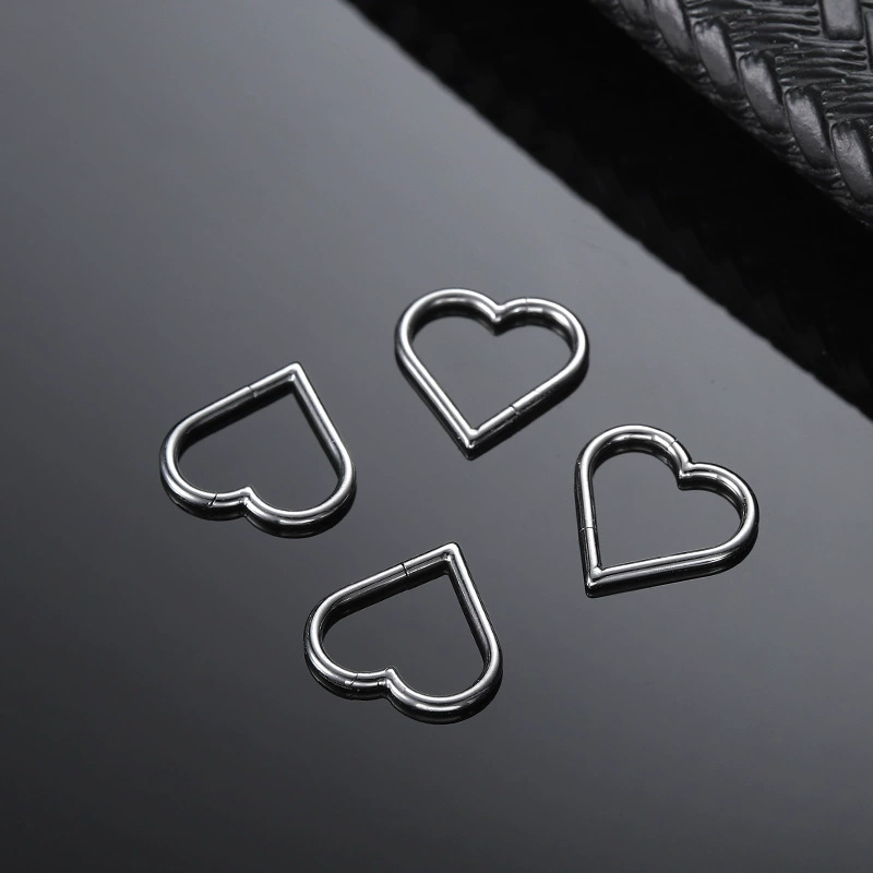 Earrings, physiological piercing, simple and elegant design