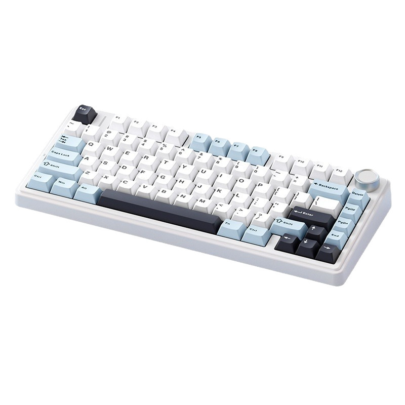 (AULA) Tarantula F75 inalámbrica tres modos personalizados teclado mecánico de la estructura de la junta de los deportes Bluetooth en caliente