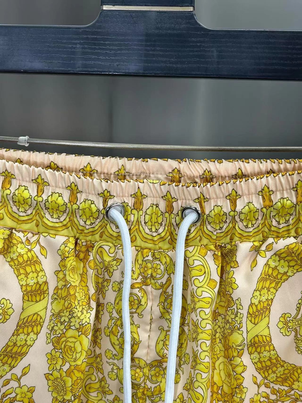 Heren zwemshort sneldrogend met medusa print voor op het strand_voghion.com