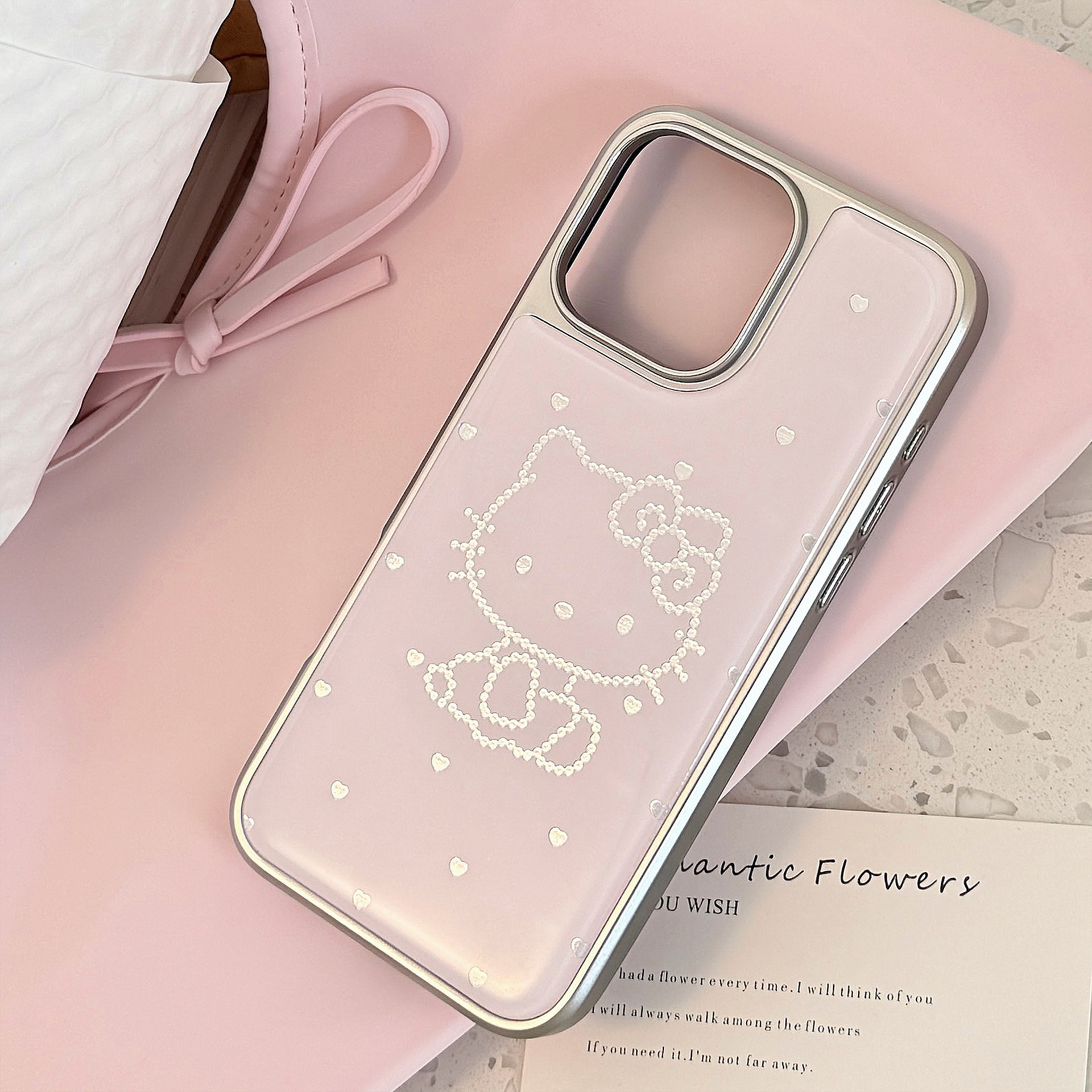 Funda para iPhone 16 con diseño de gato dulce, chapada en oro y epoxi, compatible con iPhone 17, Apple 15 Pro Max, iPhone 13 y Huawei.