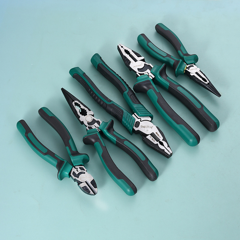 Alicates excéntricos alicates de ahorro de trabajo Alicates de alambre multifuncional Tigre electricista boca puntiaguda boca oblicua alicates planos fabricante