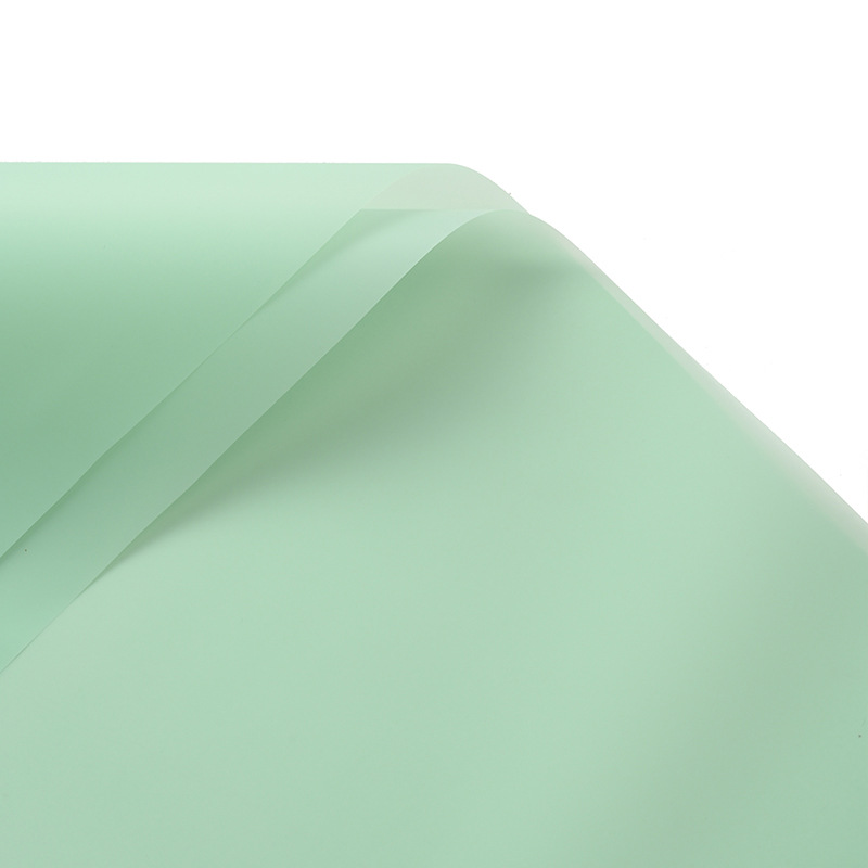 Embalaje de flores Papel de haz coreano Florería Ramo Material de embalaje Papel mate translúcido Papel liso coreano Papel de flores