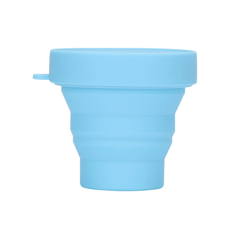 Outdoor Travel Folding Water Cup Silicone Rinse Cup Available Traveling Mini Water Cup Portable Compressed Folding Cup
