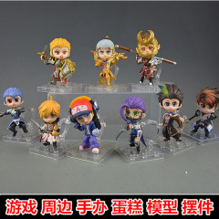 フィギュア模型 趙雲 諸葛亮 李白 猿 孫悟空 鎧蘭陵王 后羿 フィギュア玩具 ブラインドボックス