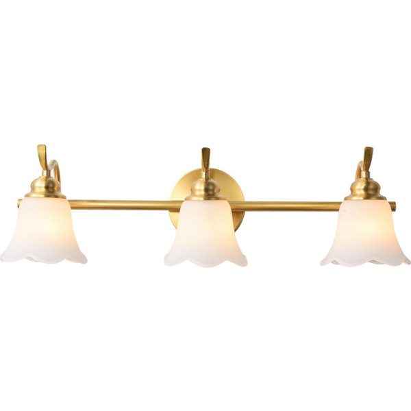 Copper front headlights for mirror