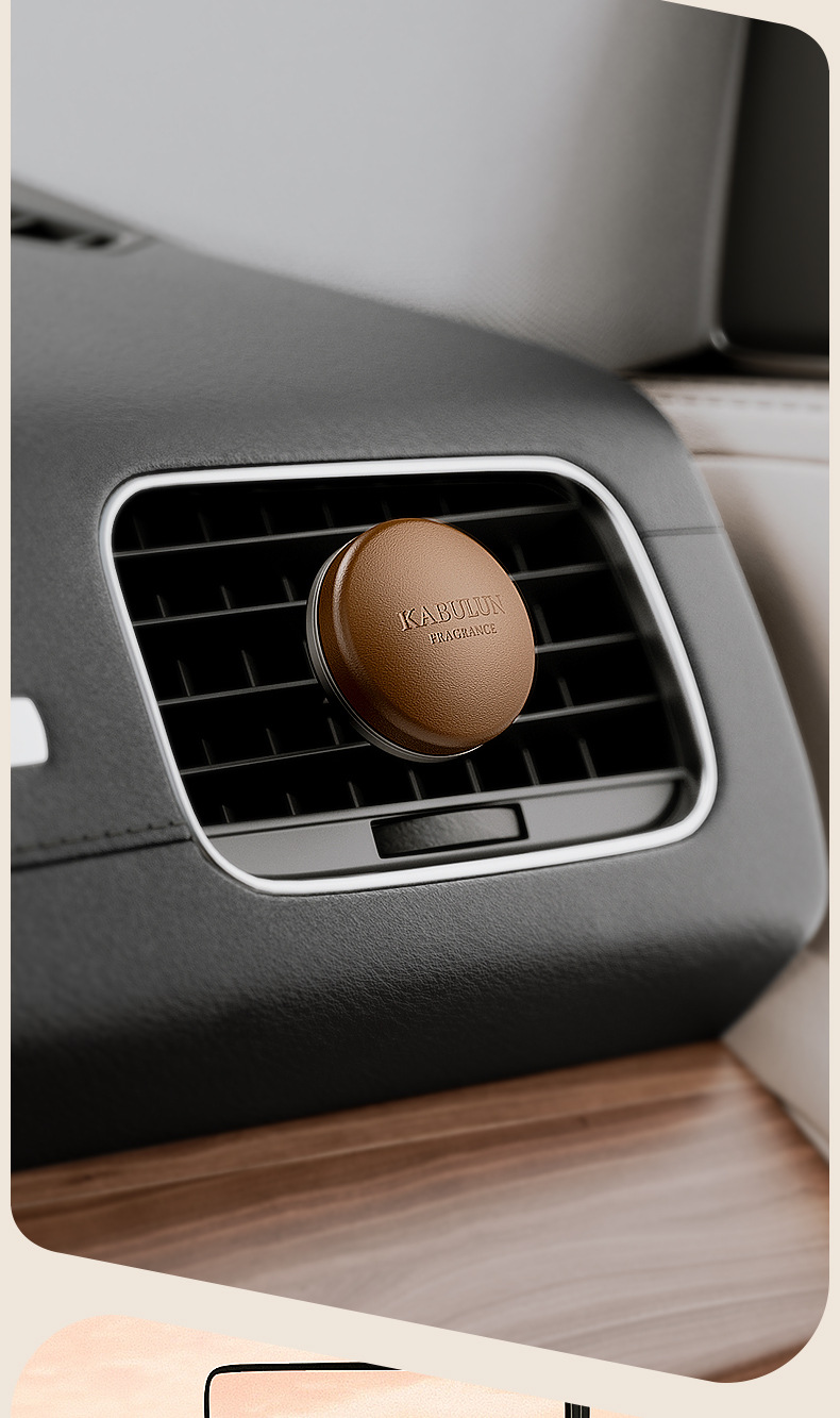 Sheepskin car aromatherapy light luxury high-end car air outlet clip aromatherapy long-lasting fragrance light fragrance gift ornaments