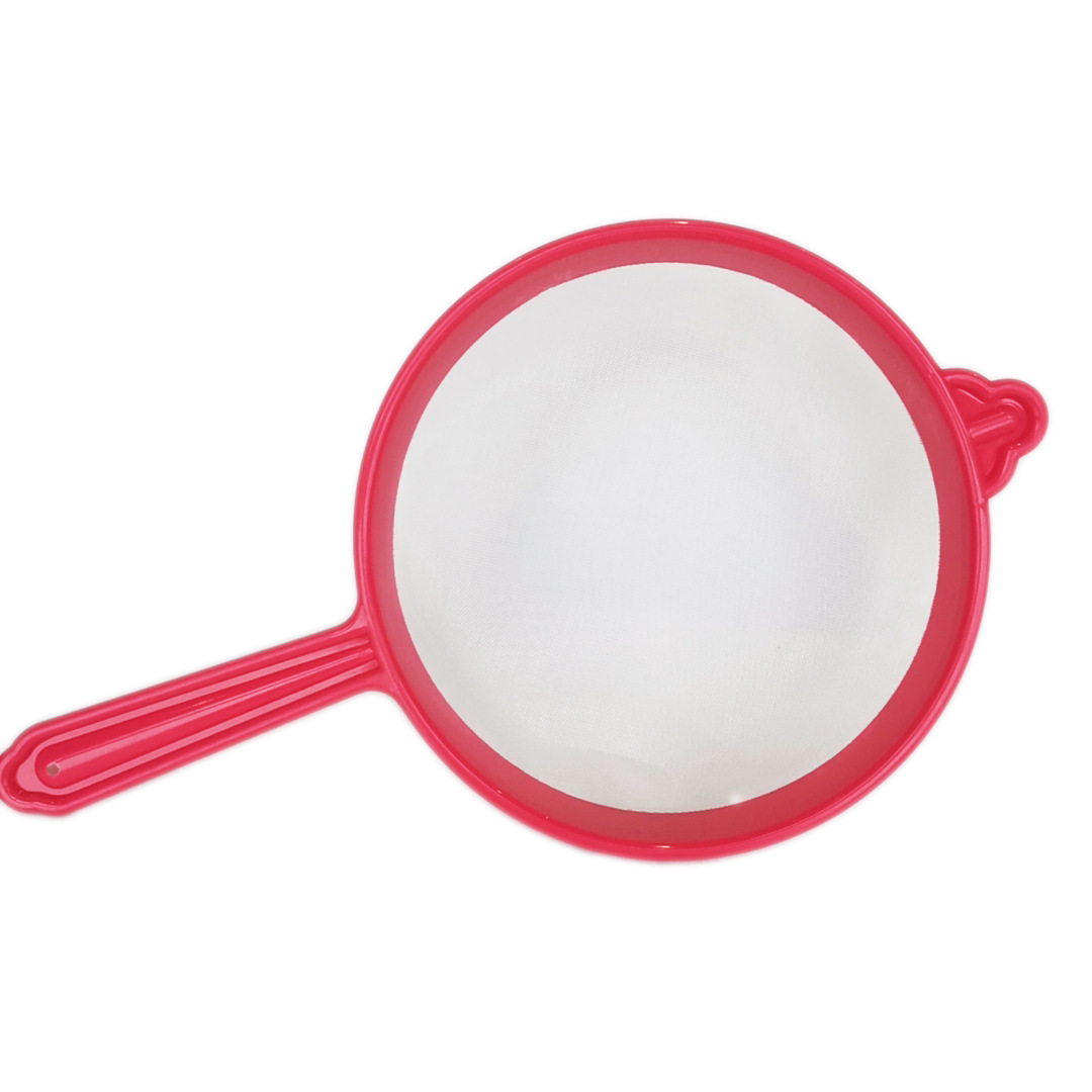 Tamiz de malla de plástico multiusos para harina, de mano, para uso en cocinas de restaurantes, disponible en stock del fabricante. image 6
