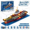 Acrylic aircraft carrier, lightweight tweezers, glue