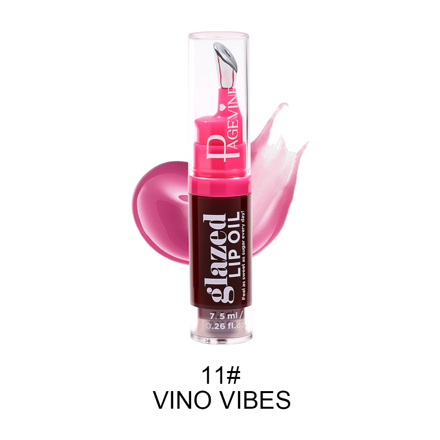 Cross-border PAGE VINE ALUMINIUM ICE TOLOR LABIAL Gloss de alto brillo e hidratación profunda y suave
