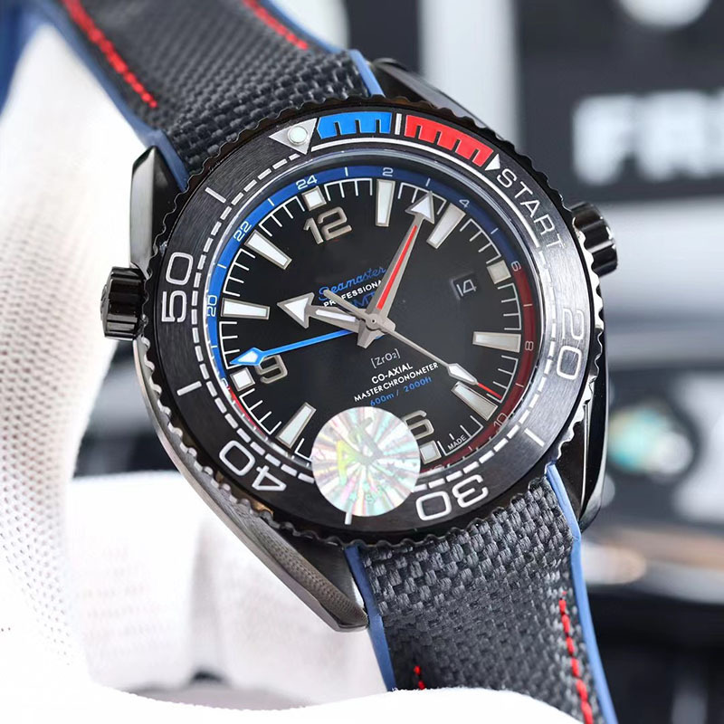 VS Haima 600 Watch Deep Sea Black Automatic Mechanical Watch Rubber Ceramic Men's Waterproof Watch