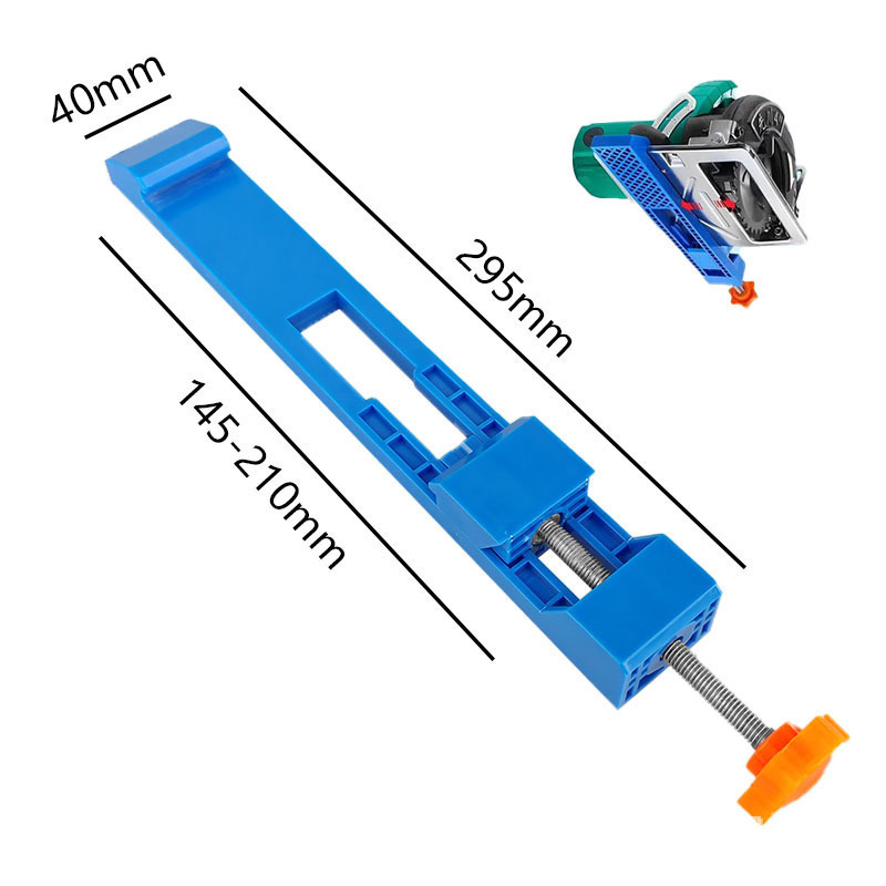 Nuevos productos transfronterizos máquina de corte base guía de corte placa de posicionamiento accesorio base tamaño ajustable