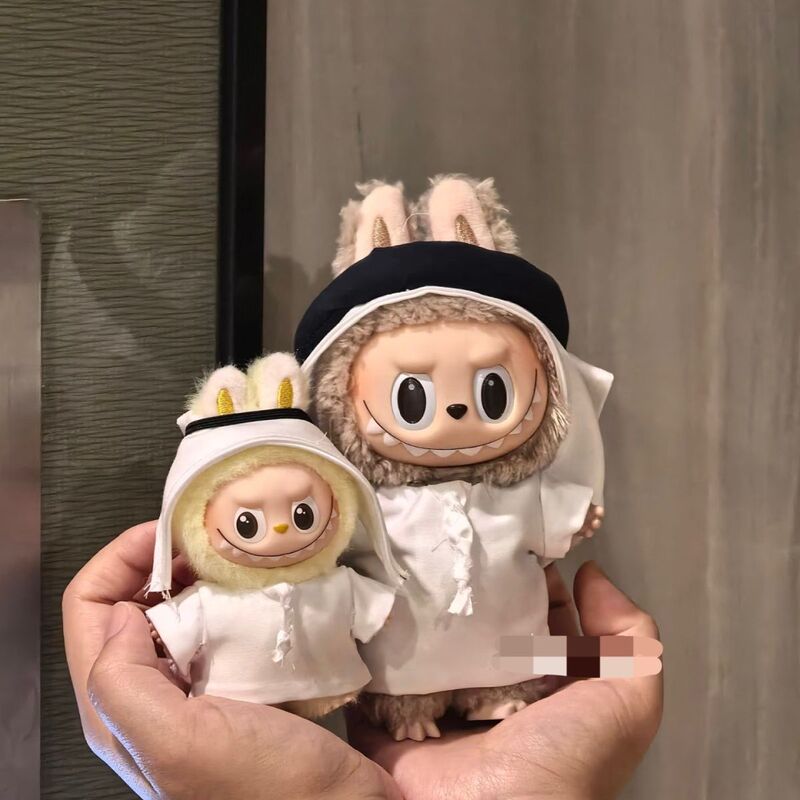 17Cm10Cm Blind Box Labubu Doll Clothes Uae Set First, Second, Third, Fourth Generation Doll Outfits 17Cm10Cm Blind Box Labubu Doll Clothes Uae Set First, Second, Third, Fourth Generation Doll Outfits
