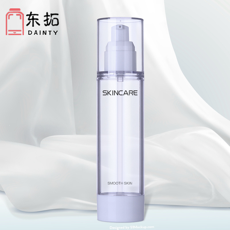 15/30/50/80/100/120ml透明PS新款乳液补水液防晒霜真空塑料瓶