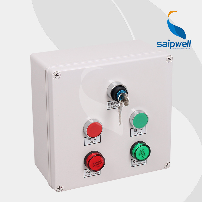 SP-2020S-A005转换开关按钮盒 开关防水盒 控制按钮盒