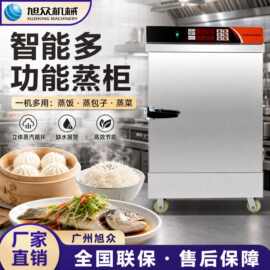 多功能微电脑蒸饭车商用学校工厂食堂蒸菜蒸包子蒸饭柜不锈钢蒸饭