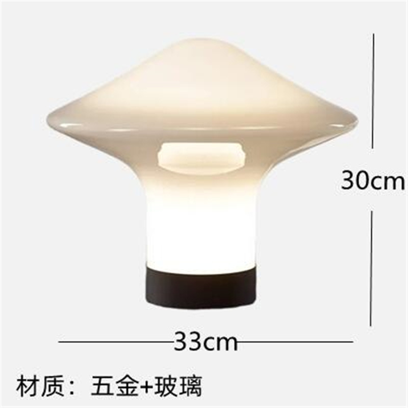 クリエイティブデザイン北欧シンプルで豪華な電気スタンド寝室ベッドヘッドランプ感リビング装飾ガラス|undefined