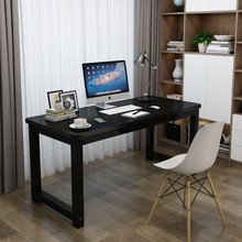 圆角电脑桌台式家用学生学习桌写字台简约书桌长方形卧室办公桌子