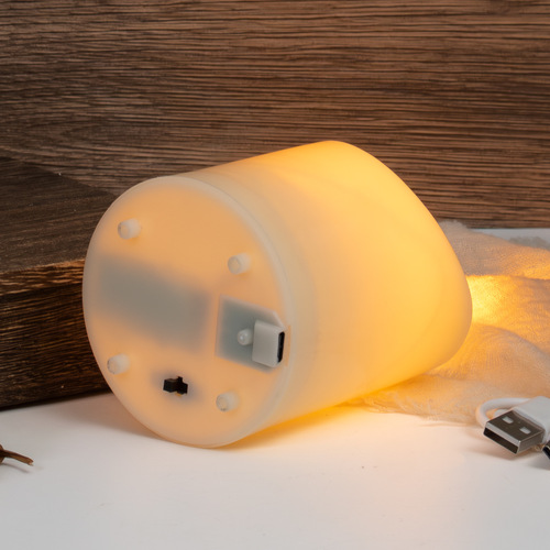 USB Charging Electronic Candle Light, Wedding, Restaurant, Concert Remote Simulation Candle Swing Love Confession Guiding Light