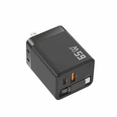 PD65Wには伸縮ケーブルが付属しています。急速充電器、窒化ガリウム、フルプロトコル、シングルポート出力、65Wノートパソコン急速充電