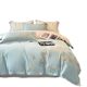 Modern Light Luxury Class A Maternal and Infant Grade 180 Cotton Four-piece Embroidered Cotton Quilt Cover Advanced Bedding 4