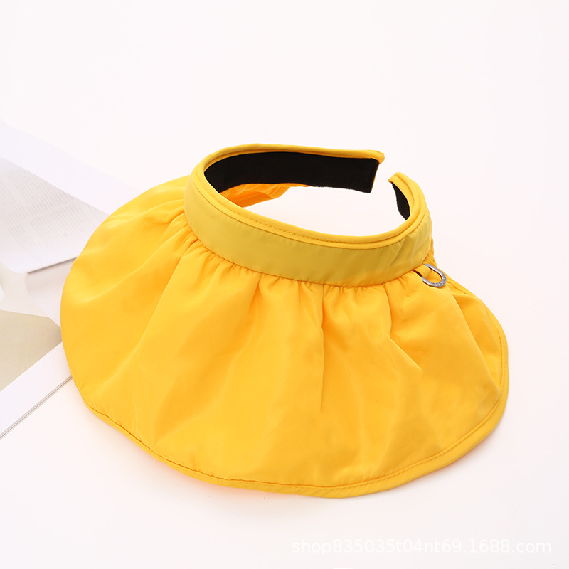 Yellow shell hat