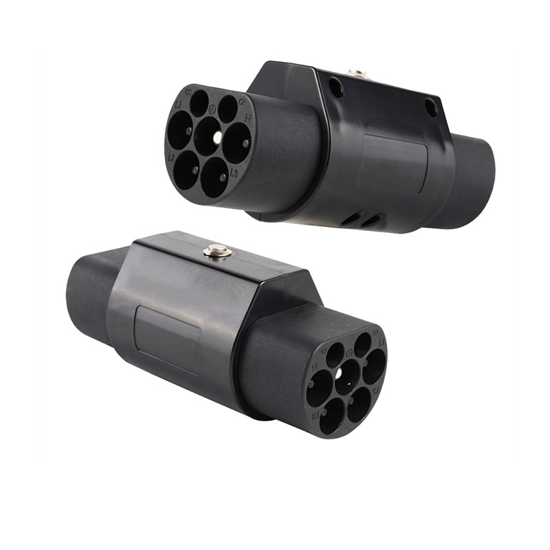 Type2 to GBT AC adapter欧标桩转国标车交流充电适配器