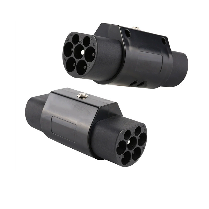 Адаптер переменного тока Type2 к GBT. Адаптер переменного тока европейского стандарта к национальному стандарту.