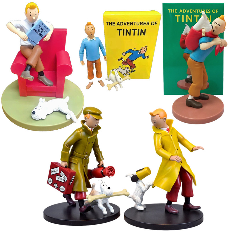 The Adventures of TINTIN TINTIN Detective Dog Snow TINTIN Hand Ornaments