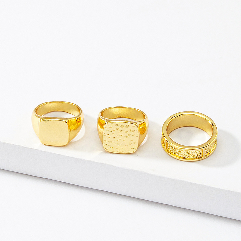 Fashion Metal Ring Set Wholesale display picture 4