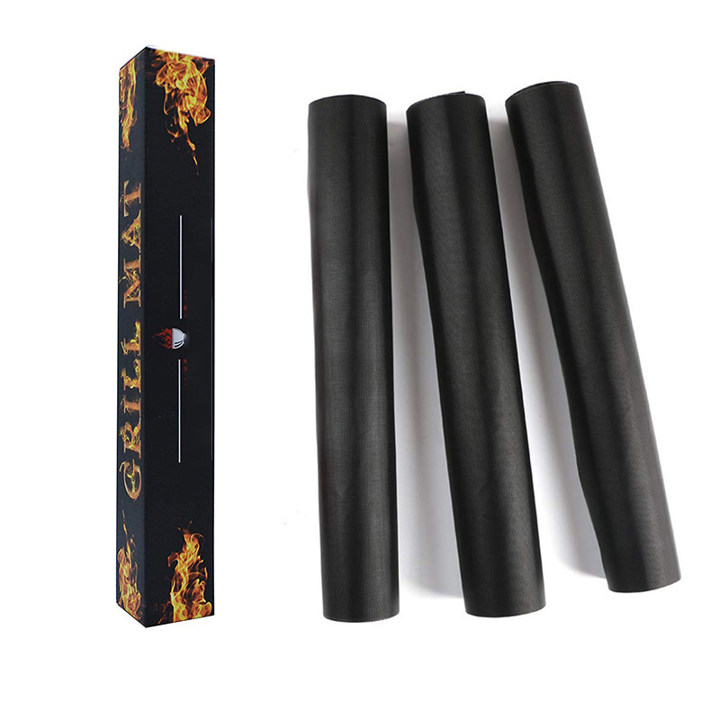 Alfombrilla BBQ antiadherente – tapete de teflón PTFE para parrilla, barbacoa y horno, fácil de limpiar