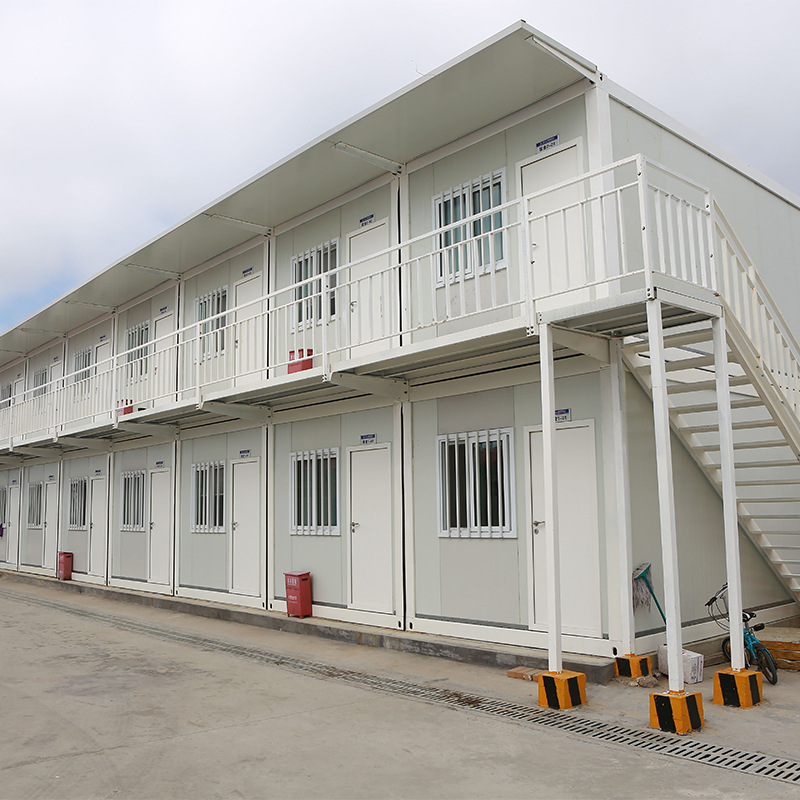 En stock suministro sala de contenedores color placa de acero habitación estructura de acero caja de embalaje sala de estar móvil placa móvil al por mayor