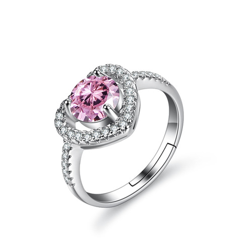 Amazon zircon micro-plated gold-plated ring European and American popular women's engagement rings cross-border combination hand jewelry wholesale