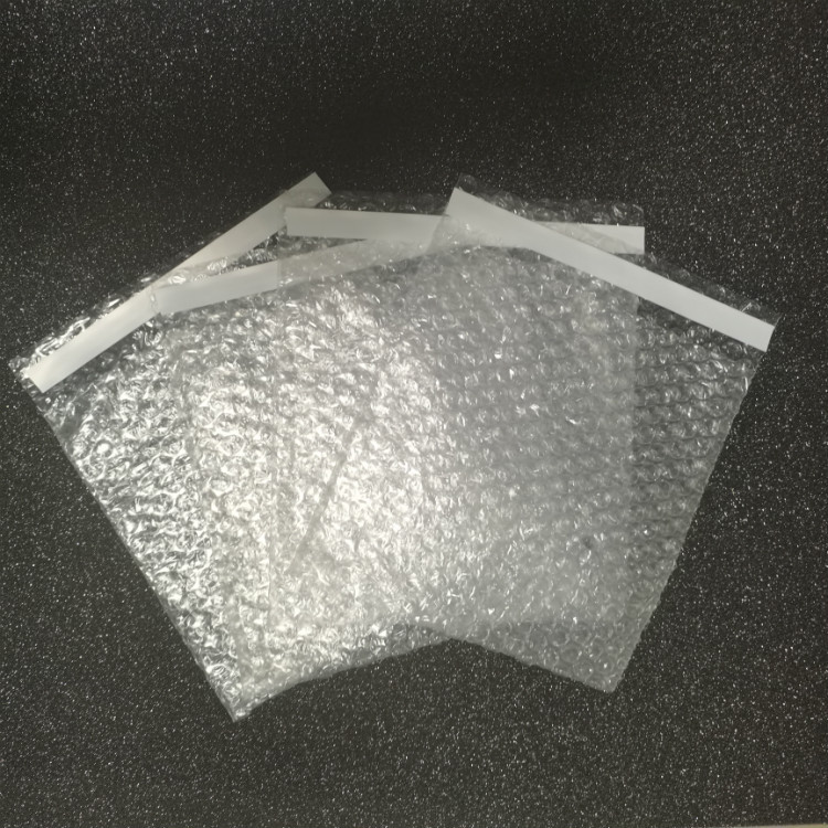 现货自粘气泡袋自封泡泡袋 化妆品快递包装袋 五金配件防撞气泡袋