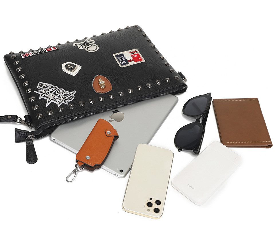 Borsa a tracolla uomo, pochette grande capacità personalizzata_voghion.com