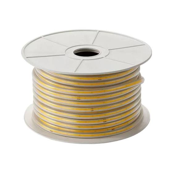 Cob Light Strip Super Bright 220V High Voltage Outdoor Waterproof Home Living Room Ceiling Atmosphere Highlight LED Lighting Soft Light Strip