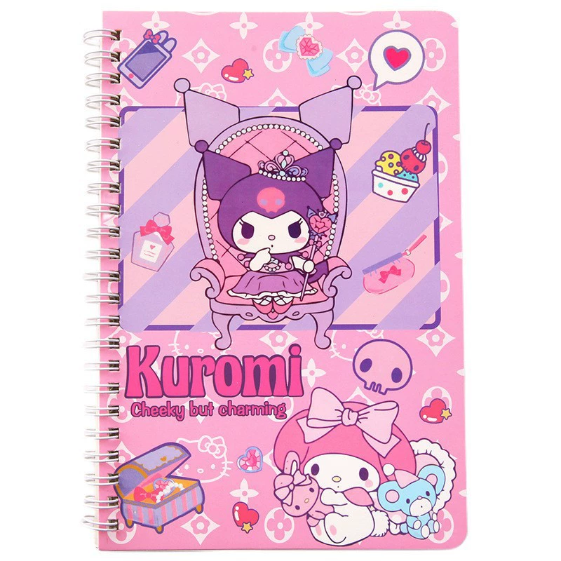 Sanrio, laptop, high quality book, liner for elementary school students, notebook
