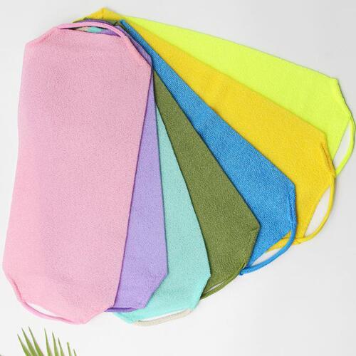 New style bath towel pull back strip drawstring nylon bath scrub back brush unisex strong back rub rub mud