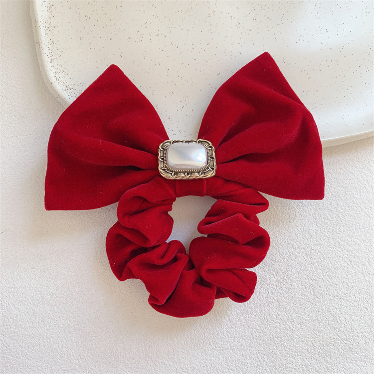 Fashion Bow Knot Cloth Hair Clip Hair Tie display picture 5