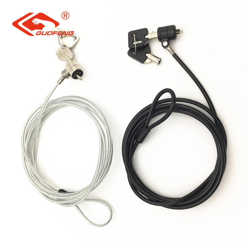 Equipo digital tablet computadora llave cerradura mecánica cerradura de portátil de metal universal seguridad antirrobo cerradura de computadora