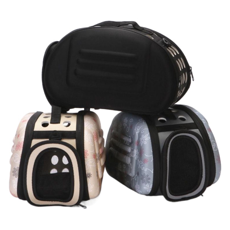 Suministro directo de fábrica Eva PET bolsa portátil plegable gato bolsa perro bolsa de moda transpirable perro mochila