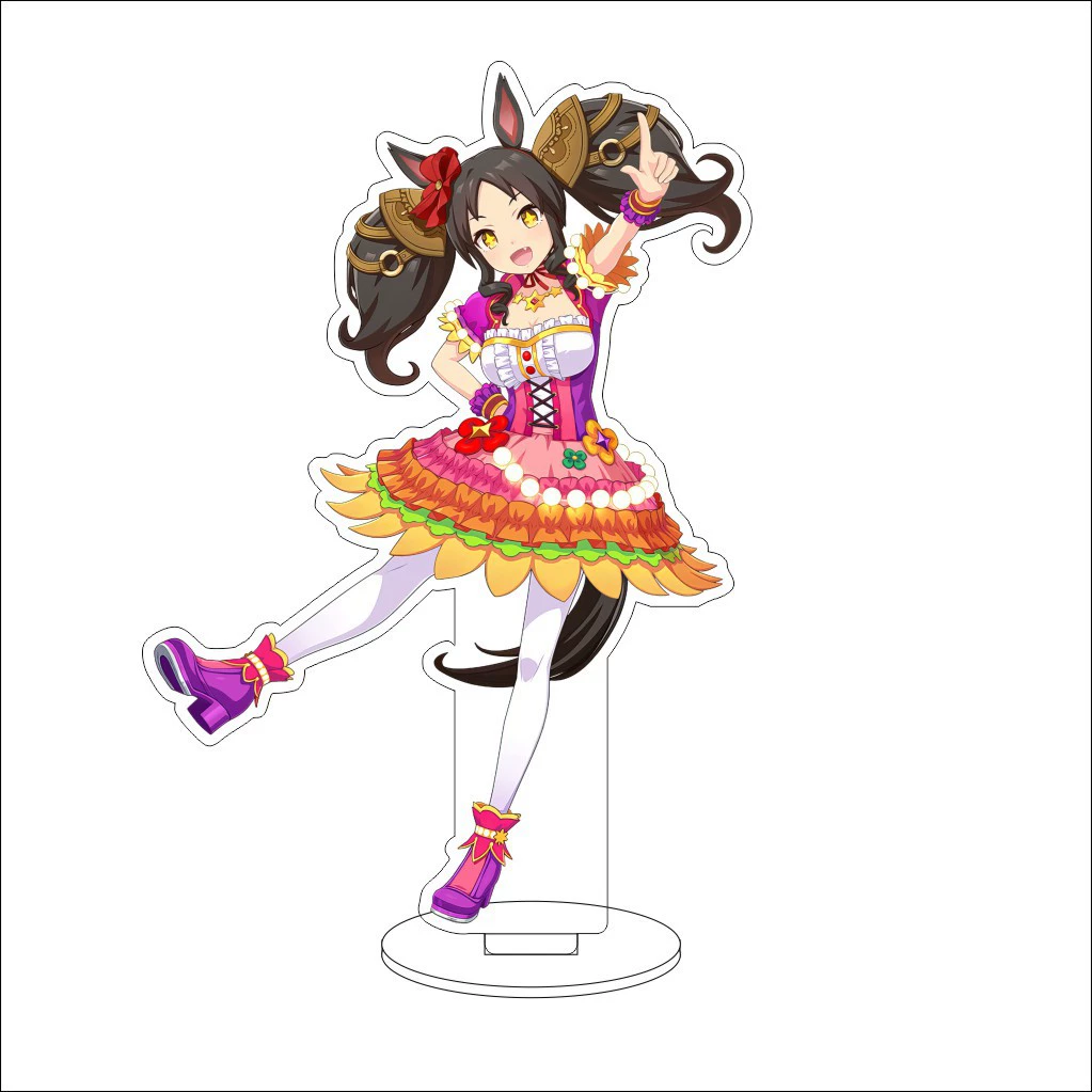 16CM Jockey Girl Pretty Derby Peripheral Signage Special Week Silent Suzuka Donghai Emperor Ornaments