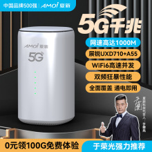 5G无线路由器随身wifi移动光纤宽带千兆双频wi-fi6内置纯流量上网