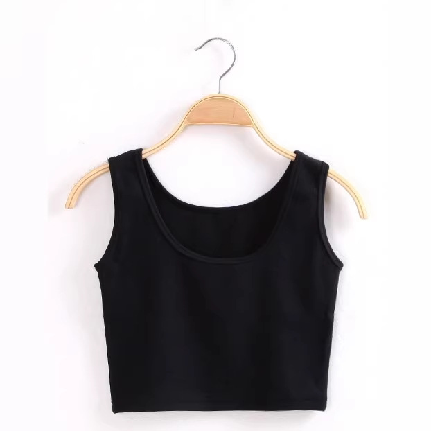 One-piece dropshipping of summer tank tops, racerback style, women's versatile, slim-fit, base layer, girly student tank tops, wholesale.