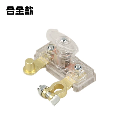 Car on the line of fire Pure Copper Switch Power Supply - transparent-and-high-temperature-resistant-japanese-style-thin-column-power-off-switch