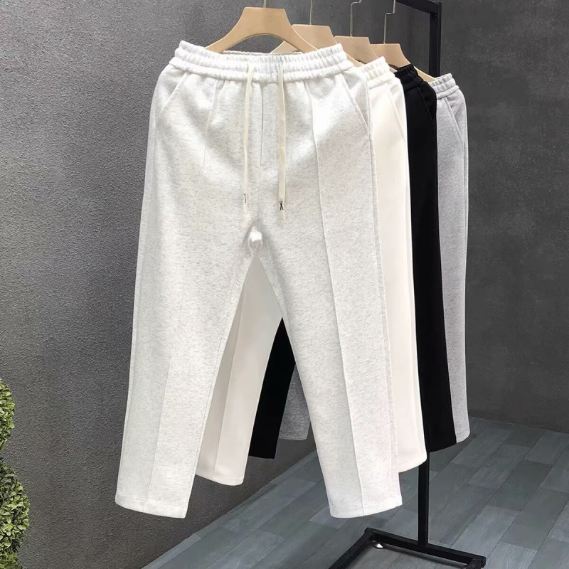 2024 New Arrival Loose Casual Pants Men's Korean Style Trendy All-match Pants Summer Thin Wide-leg Trousers
