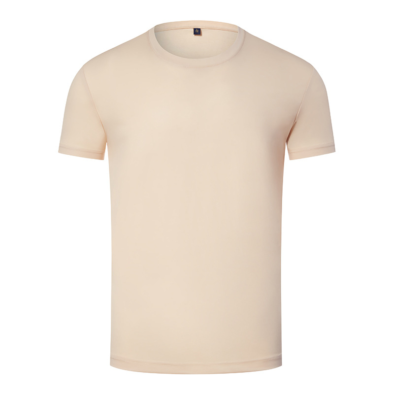 80 hombres de hombro recto, lujo ligero, alta calidad, color sólido, media manga, camiseta de manga corta, algodón de caballo, camiseta para hombres, personalización de verano